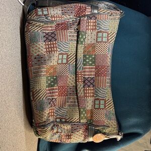 SAS Multicolor Leather Accent Bag New Lower Price!!